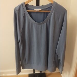 Athleta Women's Slate Blue Sweatshirt New Size Large